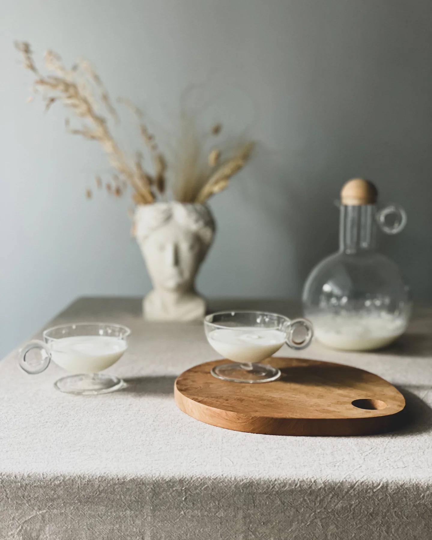 Pulli Cups and Gallina Carafe