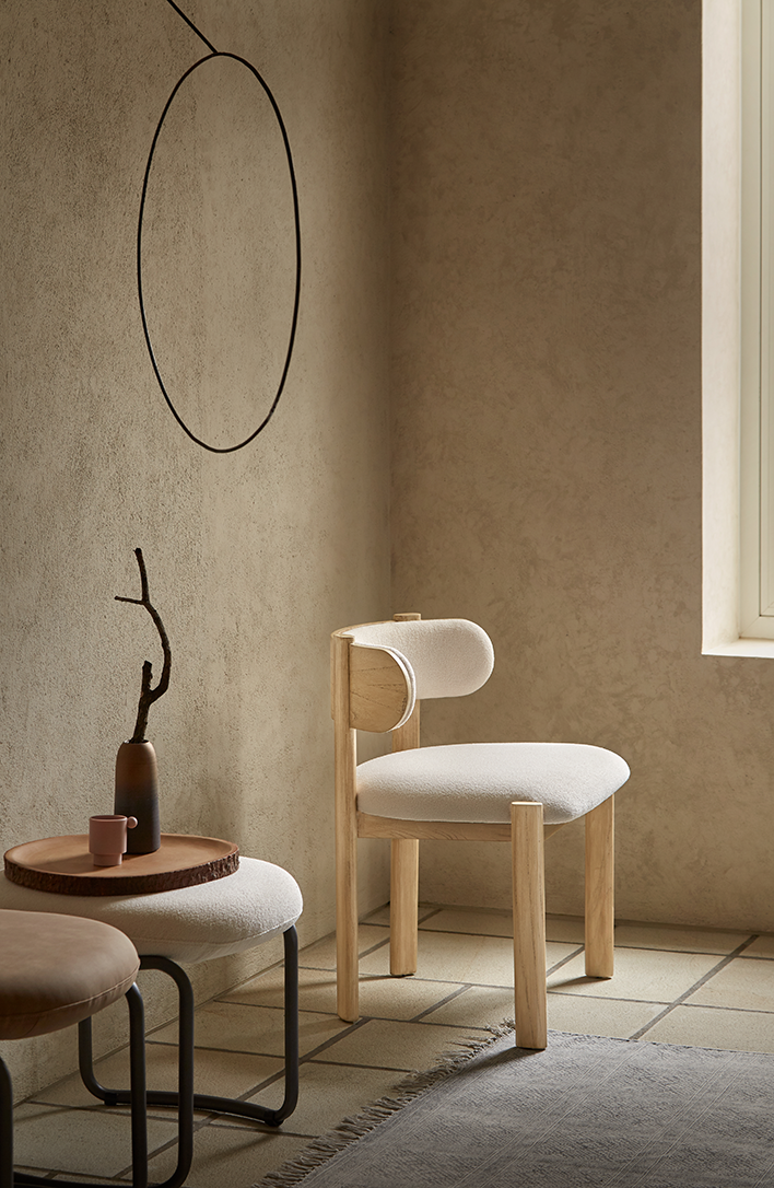 Lumba Stools and Liman Dining Chair