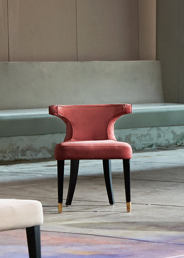 Carmen Dining Chair in Pink