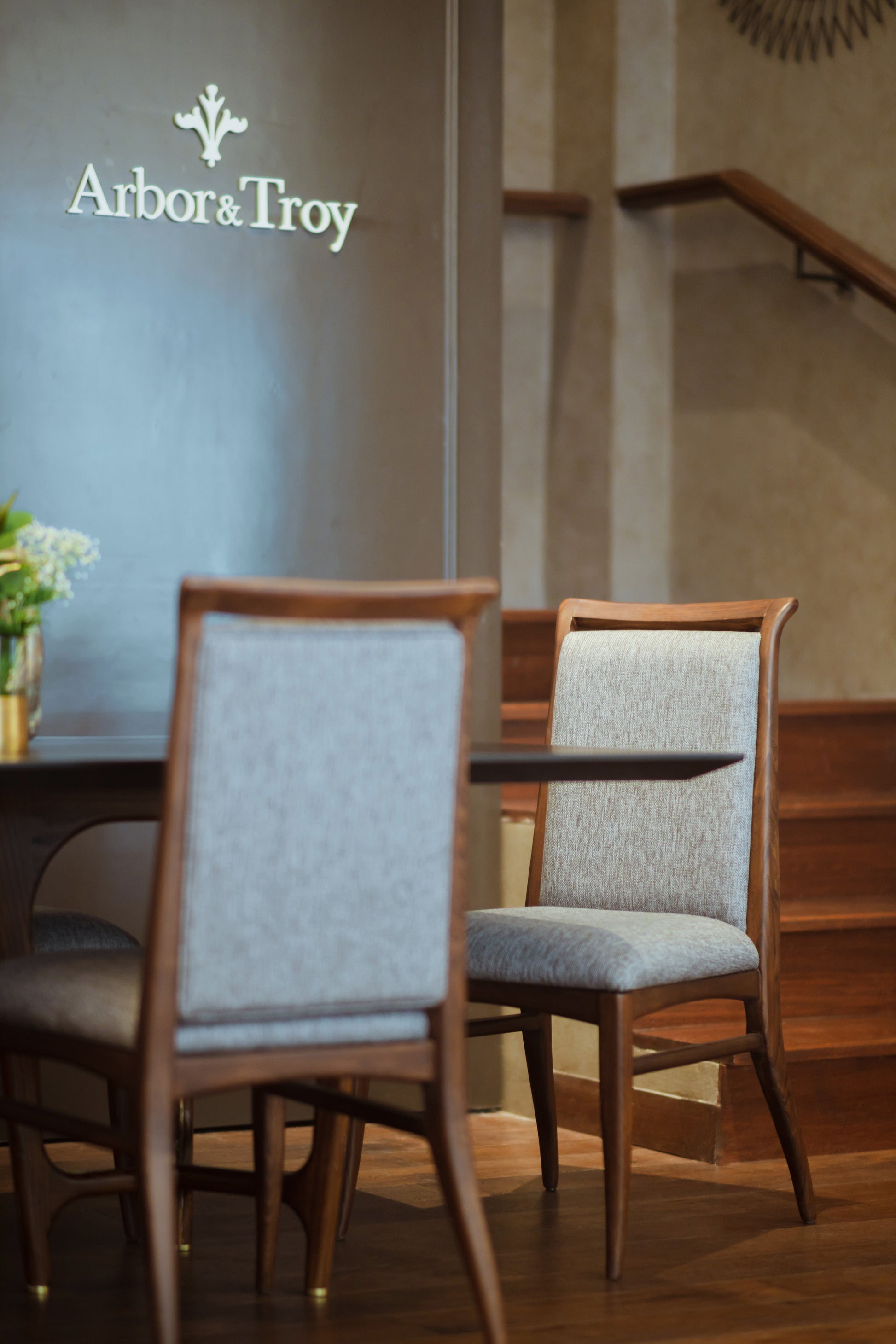 Quincy Dining Table and Elliot Dining Chair